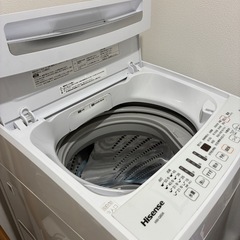 中古 hisense hw-g60a 洗濯機 2021年製 の画像
