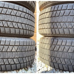 ワ）超バリ溝 BRIDGESTONE BLIZZAK DM-V3 ブリヂストン ブリザックディーエムブイスリー 225/65R17 102Q スタッドレスタイヤ 冬タイヤ 4本の画像