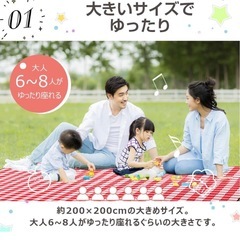 ewinstore 200×200 大判　レジャーシートの画像