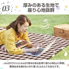 ewinstore 200×200 大判　レジャーシートの画像