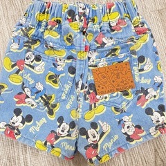 ディズニー ハーフズボン 80サイズの画像
