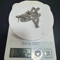 pt950 12面トリプル喜平 50cm 56.2g＋pt999.5/pt850 インゴットトップ 22.4gの画像