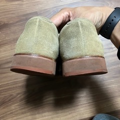 リーガル　スウェードシューズ(ベージュ) 58FRAH 26.0cmの画像