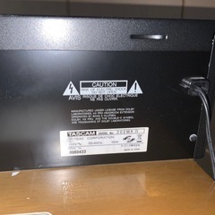 TASCAM 202MKⅥ タスカム ダブルカセットデッキの画像