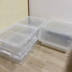 ベッド下収納ボックス【3個セット】の画像