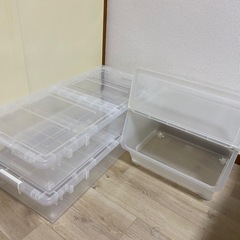 ベッド下収納ボックス【3個セット】の画像