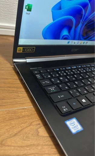 Acer i7第7世代メモリ8GB Office 2024付き