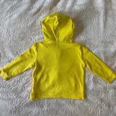 ベビー服 パーカー 80サイズ babyGap イエローの画像