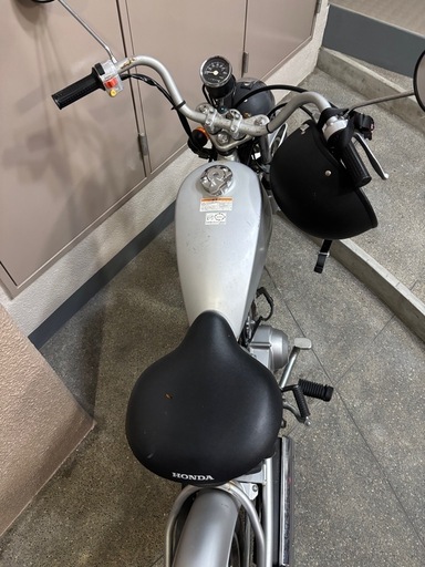 Honda solo シルバーバイク 原付　50cc 純正
