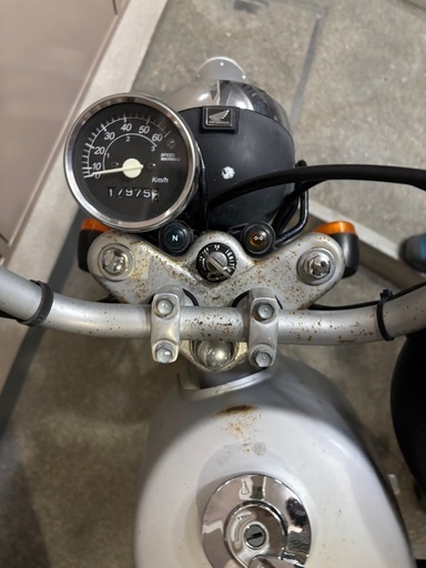 Honda solo シルバーバイク 原付　50cc 純正