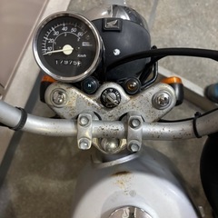 Honda solo シルバーバイク 原付　50cc 純正の画像