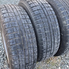 175/65R15  アルミホイール+冬タイヤ4本！コンパクトカー アクア　フィットの画像