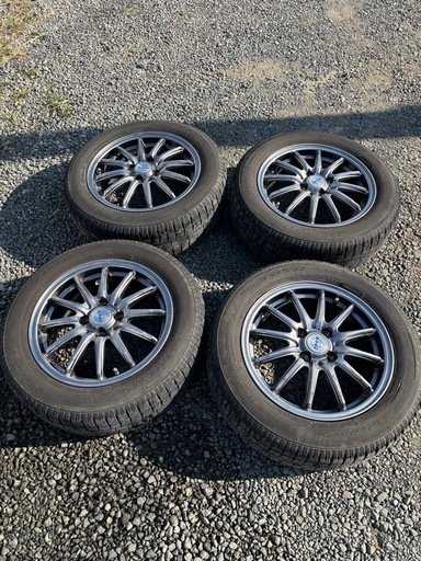 175/65R15  アルミホイール+冬タイヤ4本！コンパクトカー アクア　フィット