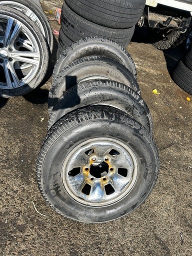 ハンコック ピンタイヤ  バリ溝