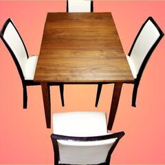 ■４人掛け ダイニングテーブル セット ★椅子 4脚 ★別途配送も致しますの画像