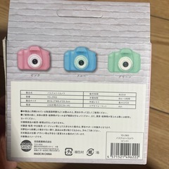 パステルカメラ  キッズ用カメラの画像