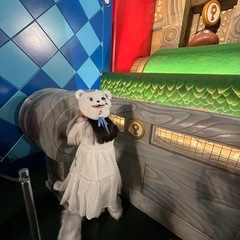 [中古]ハミクマ　ソウル　ベレー帽 USJ ユニバ 被り物の画像
