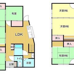 ✨️礼金無料！広々6DK、ペットと一緒に新生活 - 下関市