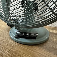 【美品】レトロテーブルファン サーキュレーター 首振りの画像