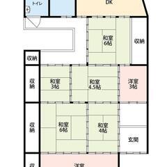 🌟敷礼無料！家族向け広々7DK！ペット相談も可 - 防府市