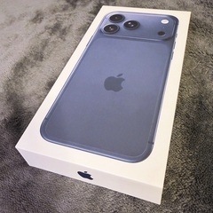 【新品未開封】iPhone17ProMax 256GB ディープブルー 国内版 SIMフリー アップル正規品 対面受け渡しのみ可の画像