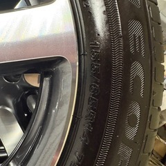 納車前外しN-ONE純正ホイールタイヤの画像