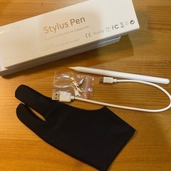 タッチペン、タイムタイマー(ジャンク)、コード類の画像