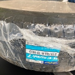 スタッドレスタイヤ　新品未使用　アルミ付き4本セットの画像