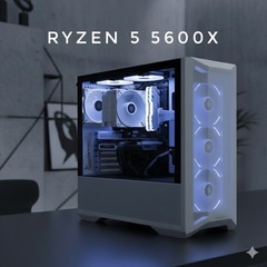 Ryzen 5 5600X / RX 6600 XT自作ゲーミン...