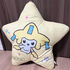 新品　ポケピース 星型クッション Starry Night ジラーチの画像