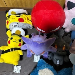 ポケモンぬいぐるみ　１８体の画像