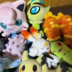 ポケモンぬいぐるみ　１８体の画像