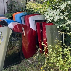 車のサイドドア／バックドアの画像