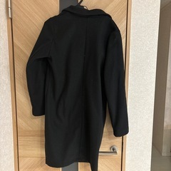 黒チェスターコートシーインLの画像