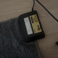 電気カーペット2畳用　ぐれーグレーの画像