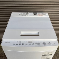 簡易クリーニング済　洗濯機 洗濯機 TOSHIBA 大容量8kg 格安出品の画像