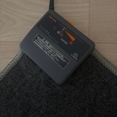 電気カーペット1畳用　ぐれグレーの画像