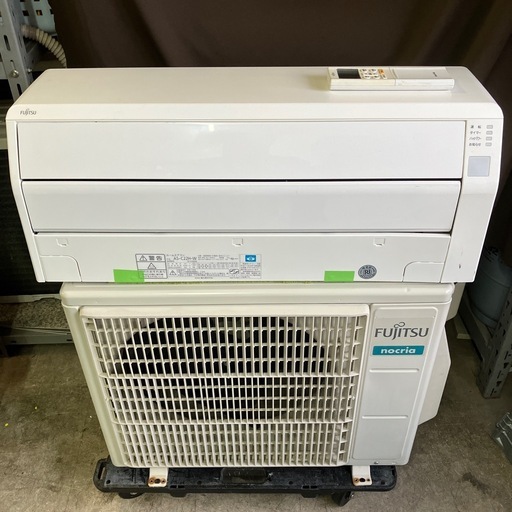 取付込、保証付、FUJITSU2019年2.2KW6畳用