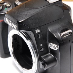 ニコン Nikon D40X スマホに転送　人気機種　小型軽量一眼レフの画像