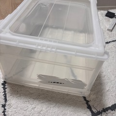 ニトリ　　クローゼット　収納けーすケースの画像
