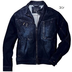 寅壱デニム 限定ストレッチストライプ柄デニム 8980の画像