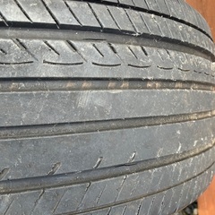 ORIGIN DNA オリジン 17インチ 9.5J＋30 PCD114.3 5穴 5H 235\45R17タイヤ付き　2本とおまけでタイヤのみ4本、ワイトレ2枚付の画像