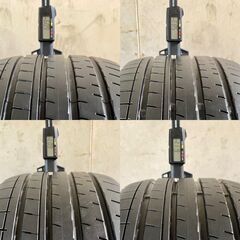 YOKOHAMAタイヤADVAN V61 235/60R13 103H 中古タイヤ4本セットの画像