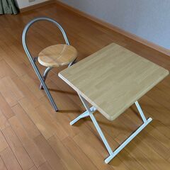 ミニテーブル＆椅子セットの画像