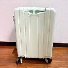 【新品未使用】キャリーケース 子どもが乗れる キッズキャリー 機内持込可 Sサイズ グリーンの画像