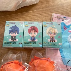 アイドルグッズ、スポーツアニメ等ぬいぐるみセットの画像