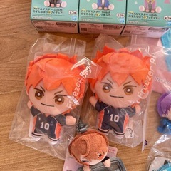 アイドルグッズ、スポーツアニメ等ぬいぐるみセットの画像