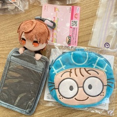 アイドルグッズ、スポーツアニメ等ぬいぐるみセットの画像
