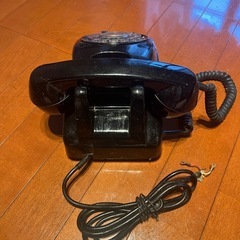 昭和レトロ　黒電話　600型の画像