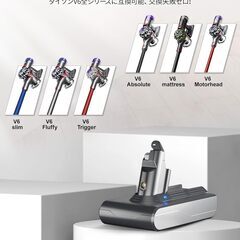 ダイソン バッテリー 4600mAh 21.6Vの画像
